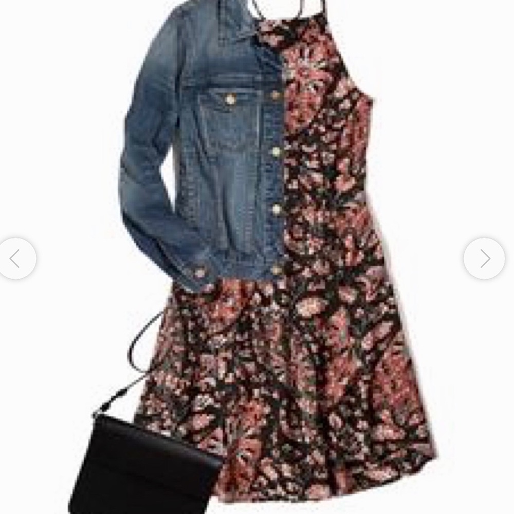 Abercrombie Floral Halter Dress